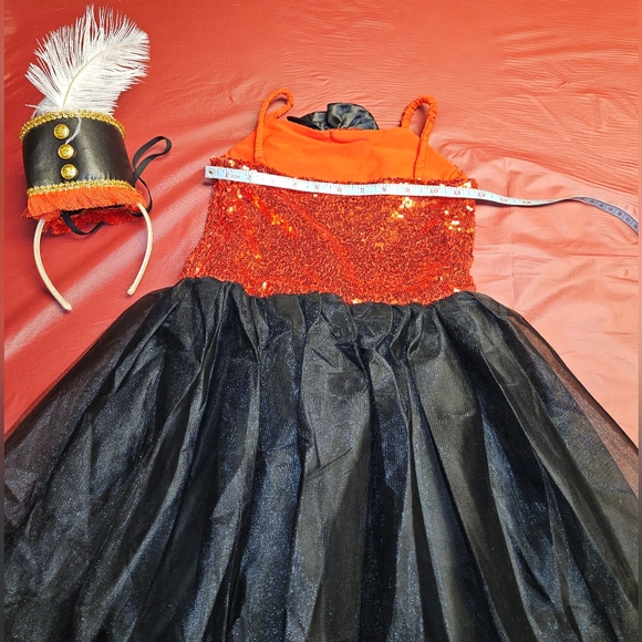 Ringmaster Costume Girls szL - Picture 3 of 7